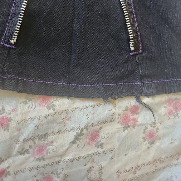 Vintage Tripp NYC Punk Goth Grunge Low waist pants Size 1 - Picture 4 of 6